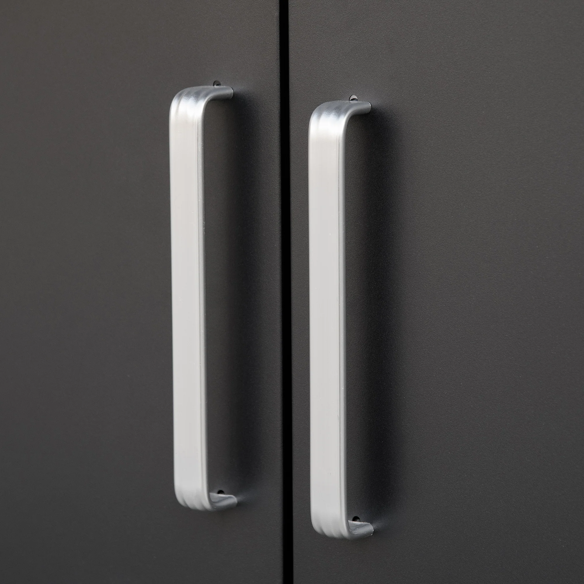 4 Burner Propane Gas Grill with Side Burner with Wheels & Storage Cabinet, 50,000 BTU, Silver - Image 11